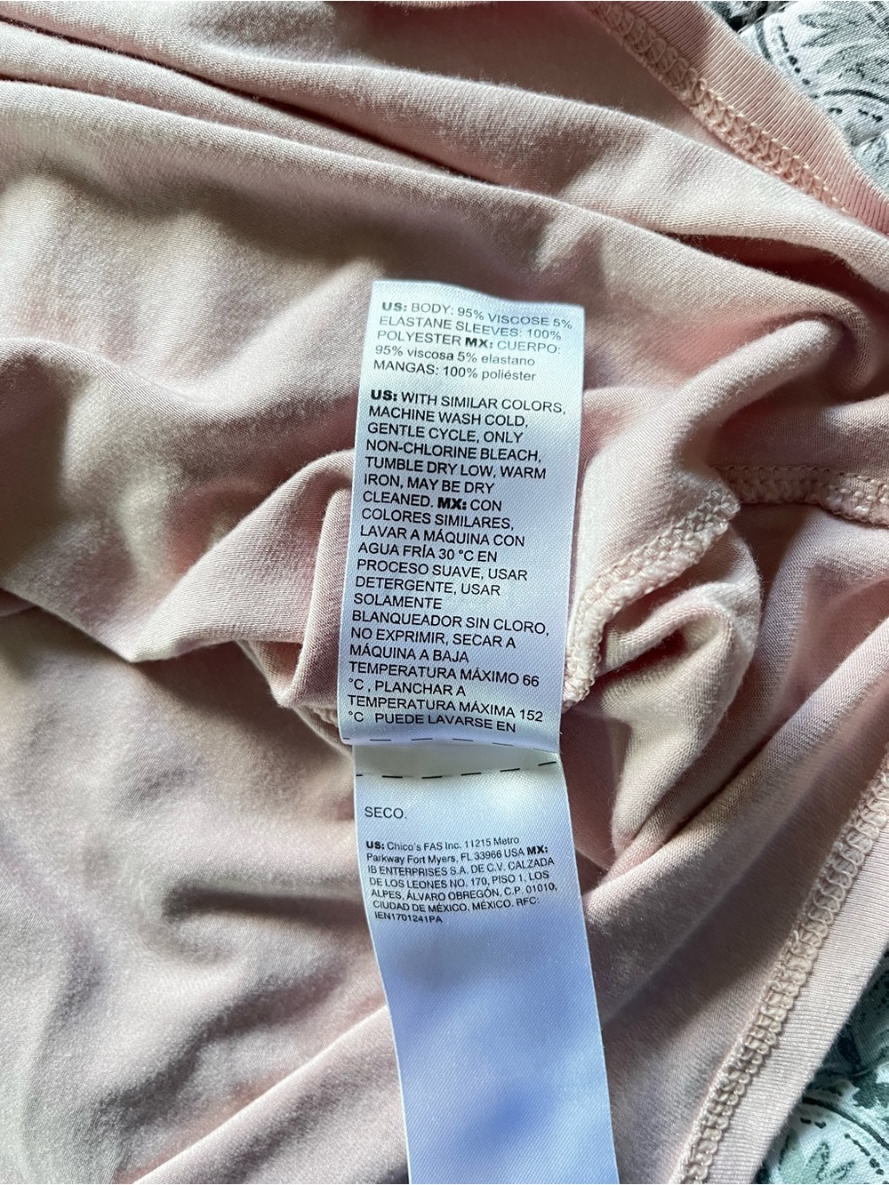 White House Black Market Blush Pink Scoop Neck Top - Picture 8 of 9